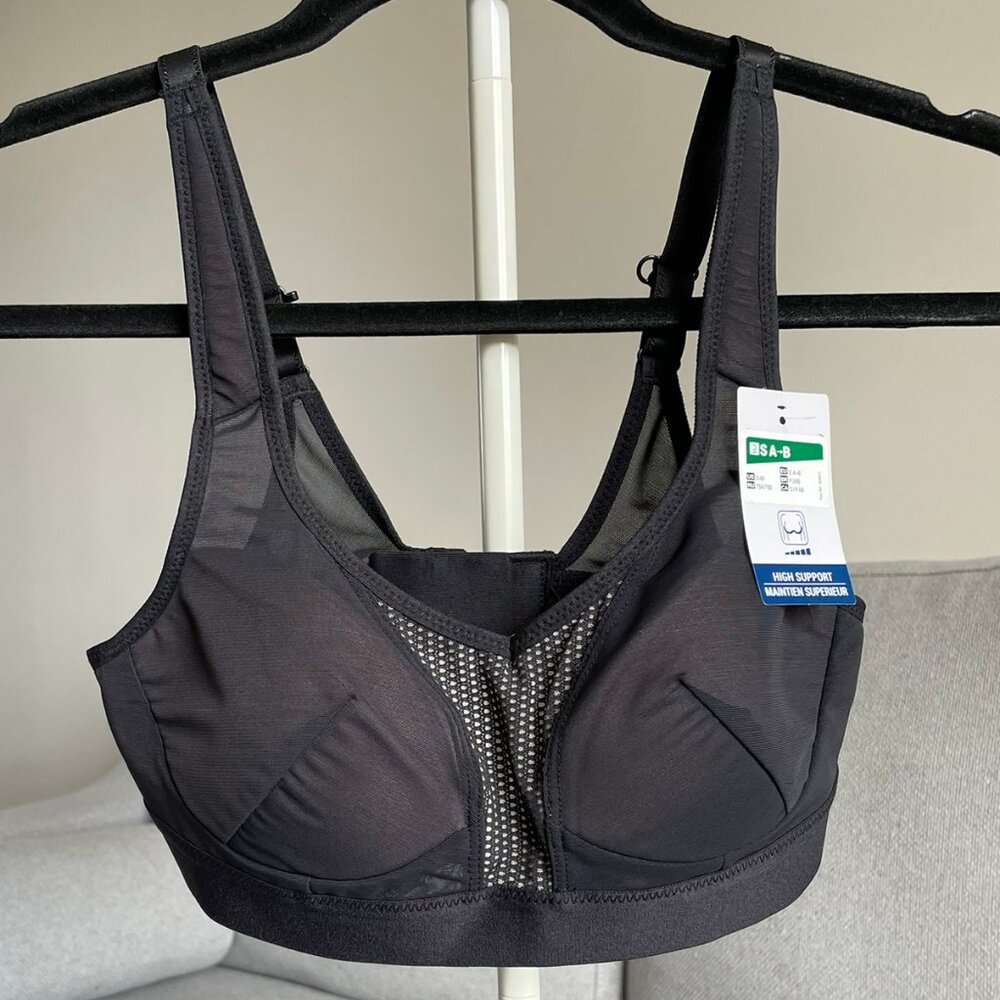 DECATHLON KALENJI High Support Running Bra Convertible Straps Women's XS A B